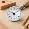 Clock Insert Compact Round Quartz for Minimalist Interiors