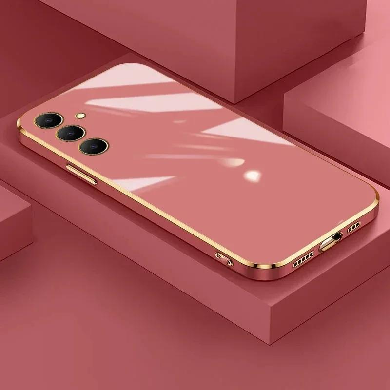 Case For Samsung Galaxy A14 A04E A04S A24 A34 A54 A05 A25 S4 Ultra S23 FE S22 Plus Luxury Cute Silicone Cover Men women gift