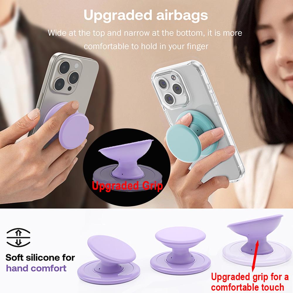 Grippopso Pop Magnetic Cellphone Grip Socket Holder Stand NEW Silicone Griptok For Magsafe Accessories Smart Phone Bracket 5