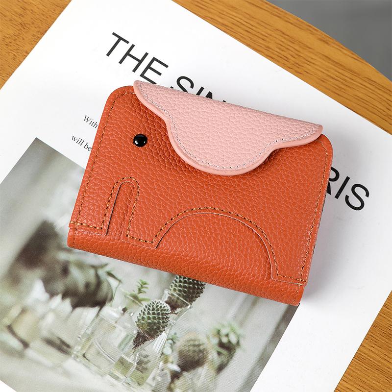 Mini Elephant Coin Purse Soft Pu Coin Keychain Wallet Storage Bag Cute Coin Purse For Women