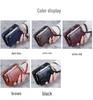 Women's Multi-Card Wallet Clutch with Snap & Zipper Coin Purse