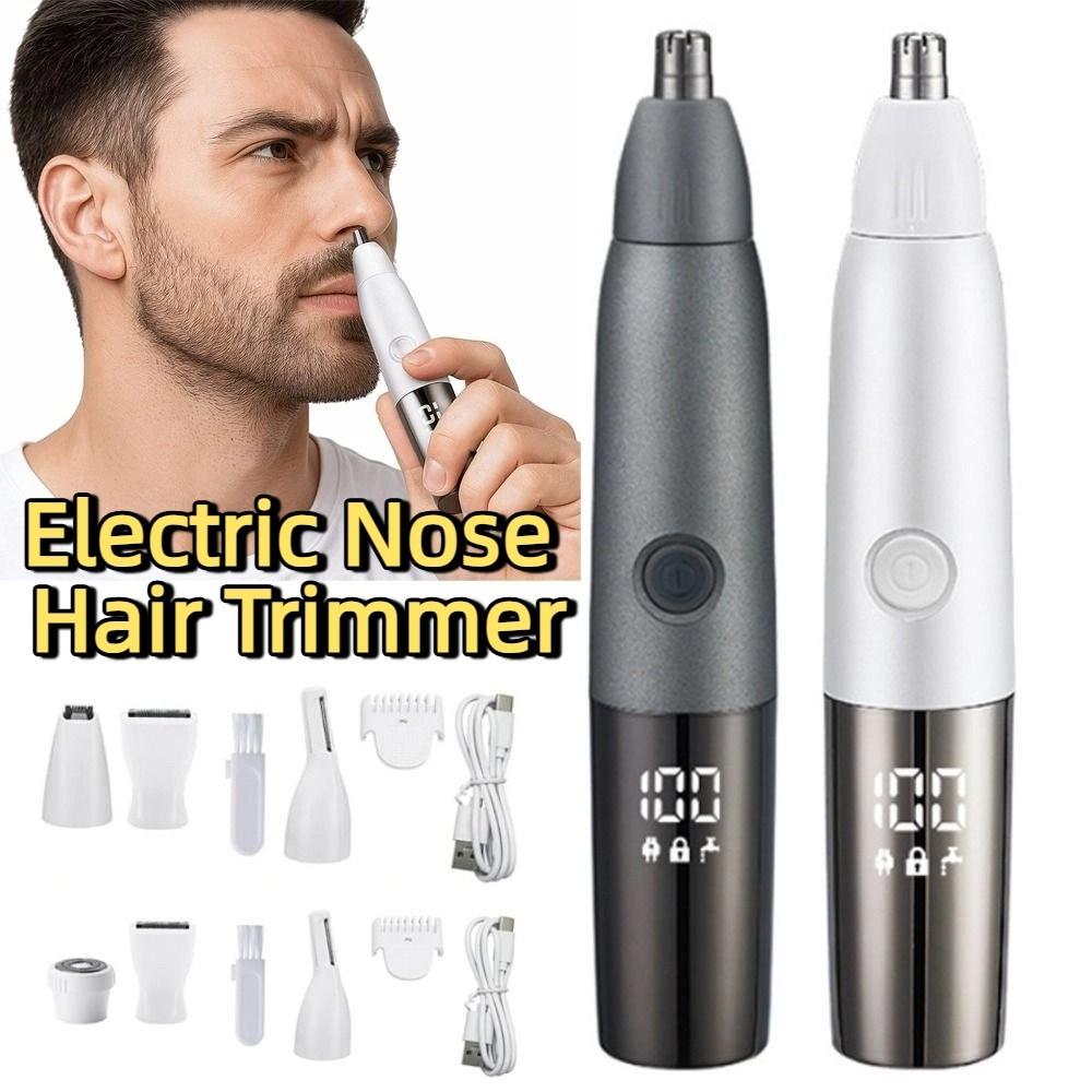 Gentle Eyebrow Trimmer Painless Nose Hair Remover Electric Nose Hair Trimmer  Wet and Dry Hair