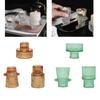 Vertical Stripe Candle Holder Clear Glass Candle Holder Tea Light Holder Centerpiece for Weddings Restaurant Parties