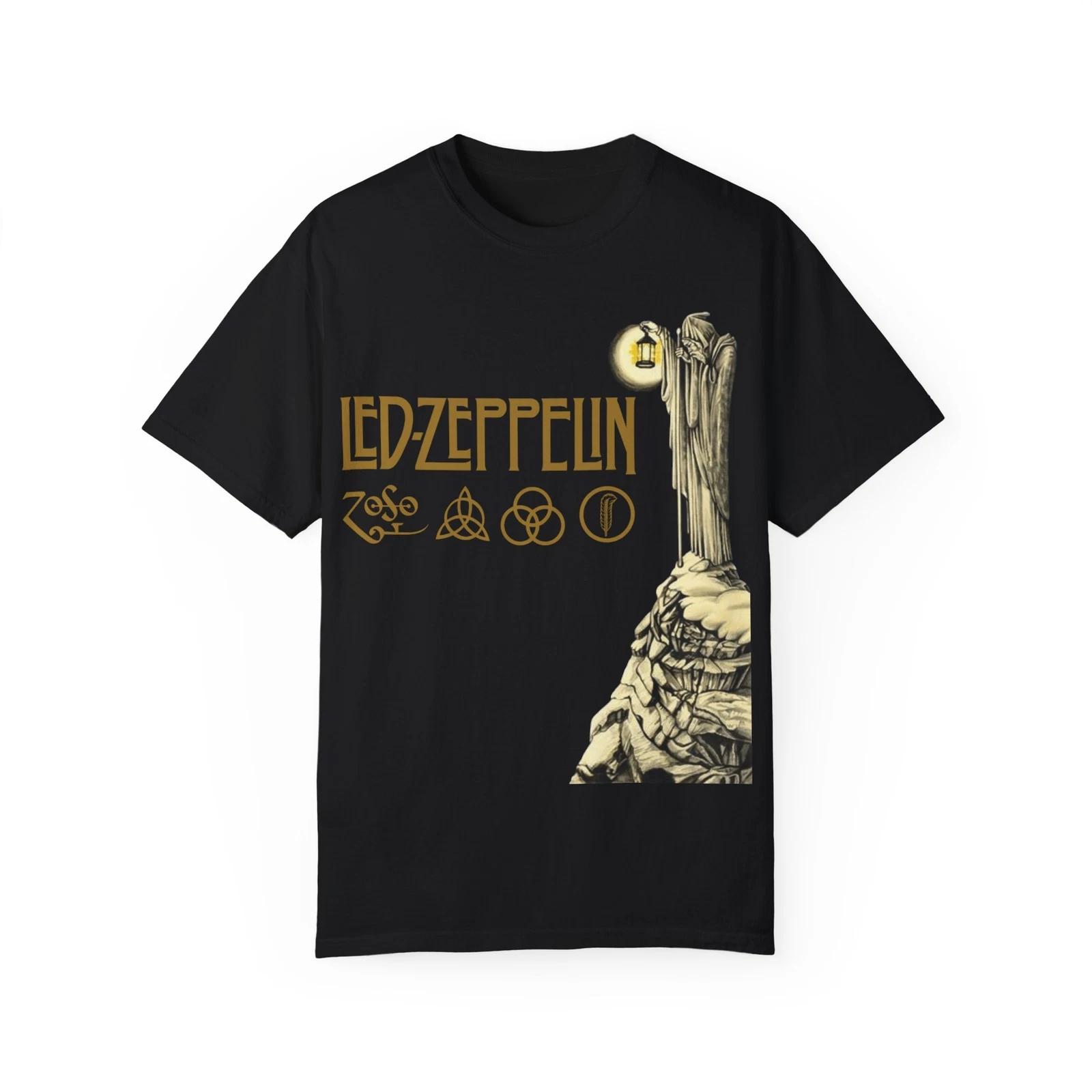 Led Zepplin T-Shirt, led zepplin Unisex Garment-Dyed T-shirt XL