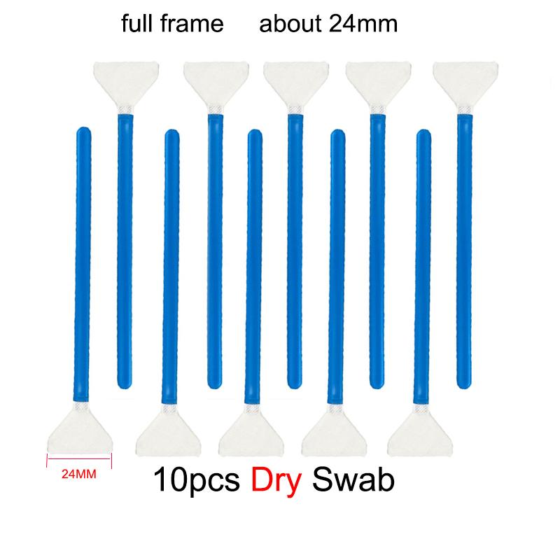 11Pcs Wet Cleaner Swab Dry Cleaner Swab for Nikon Sony Canon DSLR SLR CCD CMOS Digital Camera Lens Cleaning Tool
