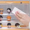 Fuji Boeki Collection Case, Acrylic Case, Figure Case, 30cm Wide x 17.6cm Deep x 23.3cm High, 3 Tiers, Yellow, Product Number 29028