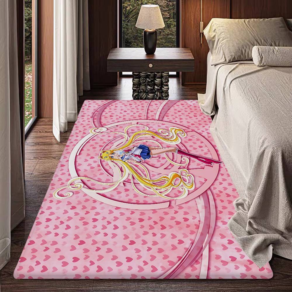 Anime R-Role S-Sailor M-Moon Floor Carpet Nordic Style Home Doormat Bathroom-Toilet Mats Bedroom Hotel Decor Mat