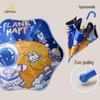 Creative Cartoon Kids' Umbrella with Safety Round Edges and Straight Handle - Kindergarten Sun Protection and Shade Umbrella