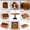 Supporto in Legno Stile Mori per Dolci per Baby Shower