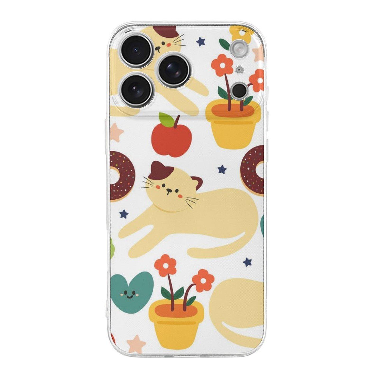 

1 Pack For Iphone 17/17Air/17Pro/17ProMax Flexible Tpu Slim Anti Scratch Protective Cover With Smooth Grip And Shock Resistant Corners IPHONE-17ProMax