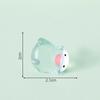 5pcs Cute Mini Clear Water Luminous Resin Craft Miniature Charm Tiny Bonsai Microlandscape Bead Garden Decoration Accessories