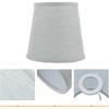 Lamp Shade, Barrel Fabric Lampshade for Table Lamp and Floor Light, Lower Mouth 8 inch Lamp Shade for Home Office