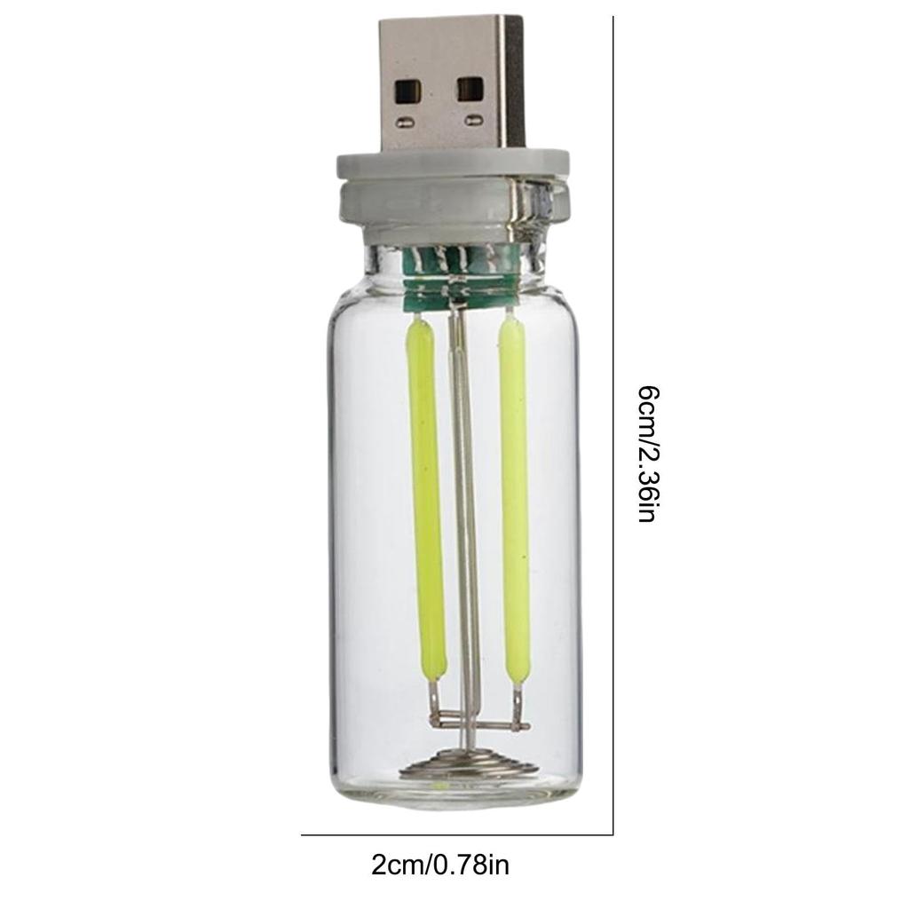 Retro Autolampe - USB LED-Licht für Autoinnenraum | Retro USB Nacht