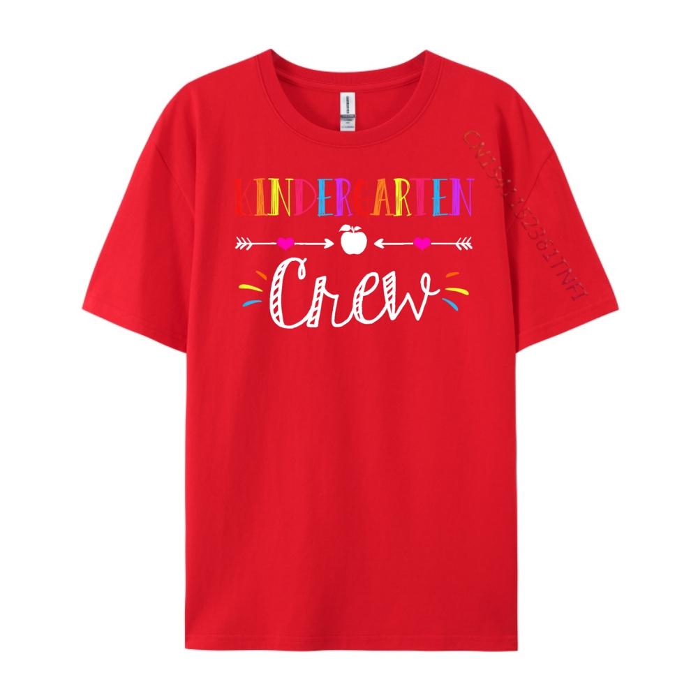 Kindergarten Teacher Crew Funny First Day Of School Gifts Clothing Brand Clothing Korean S