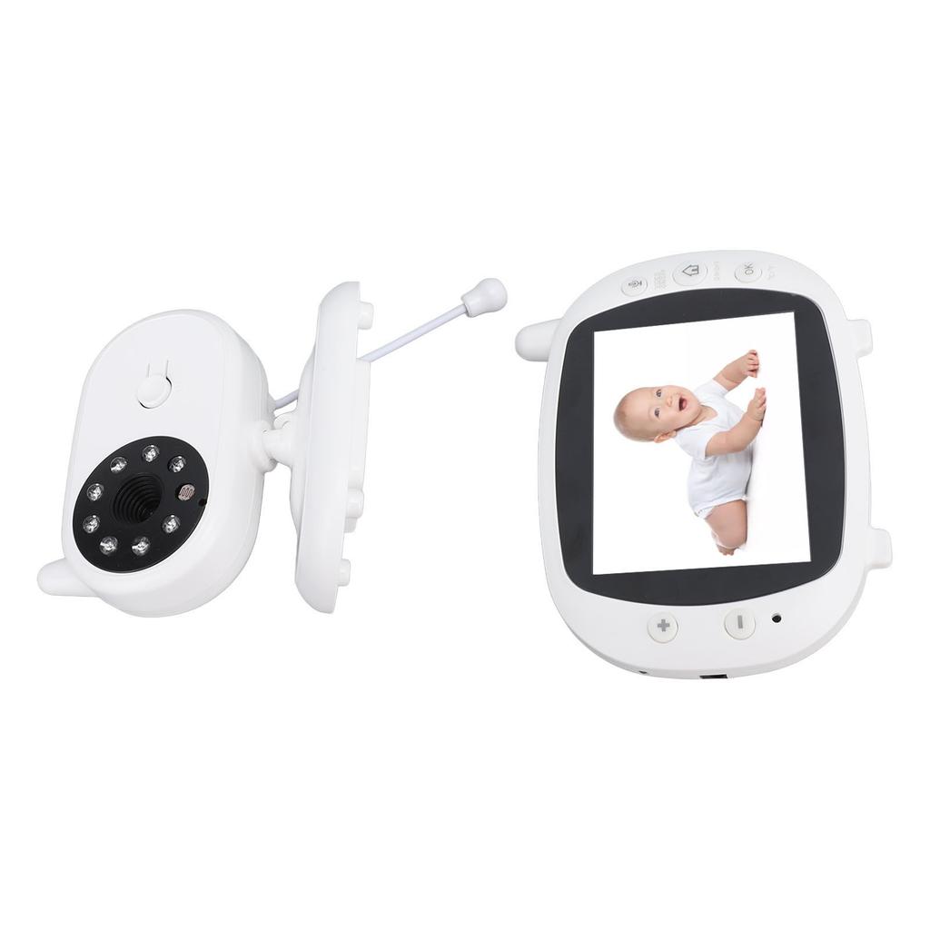 BM850 Baby Video Camera Wireless 2 Way Talk Night Vision 3.5in IPS Screen Night Light Zoom Video Baby Accessory