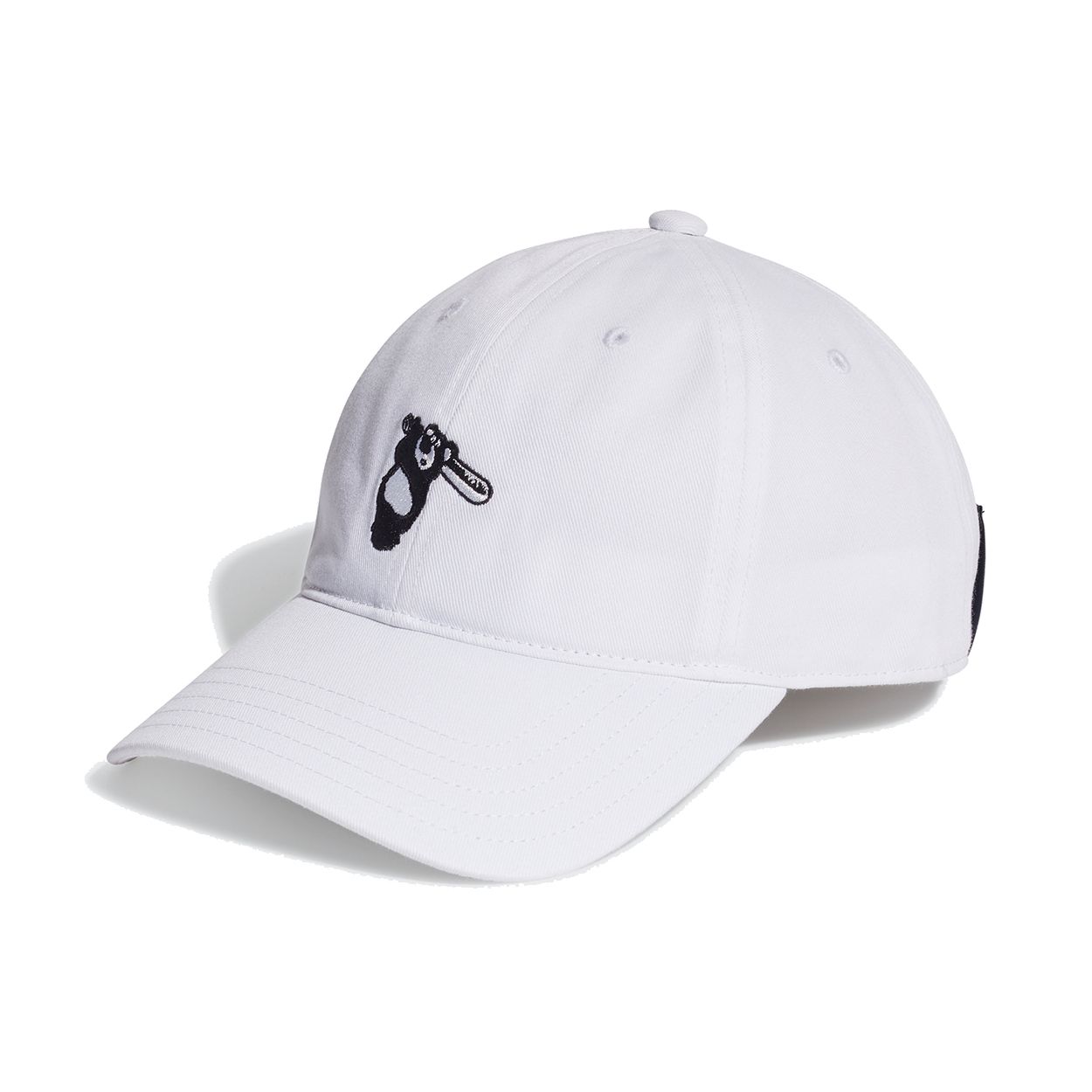 Adidas Оригинальная мультяшная спортивная хлопковая бейсболка Унисекс Белые HE3072 OSFM