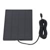 5W 5V Solar Panel for Security Camera IP66 Water Proof Outdoor Wireless Camera Charger with Micro