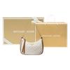 New MICHAEL KORS Artificial Leather Shoulder Bag Medium Women's Vanilla White 32H1GT9C1B-149