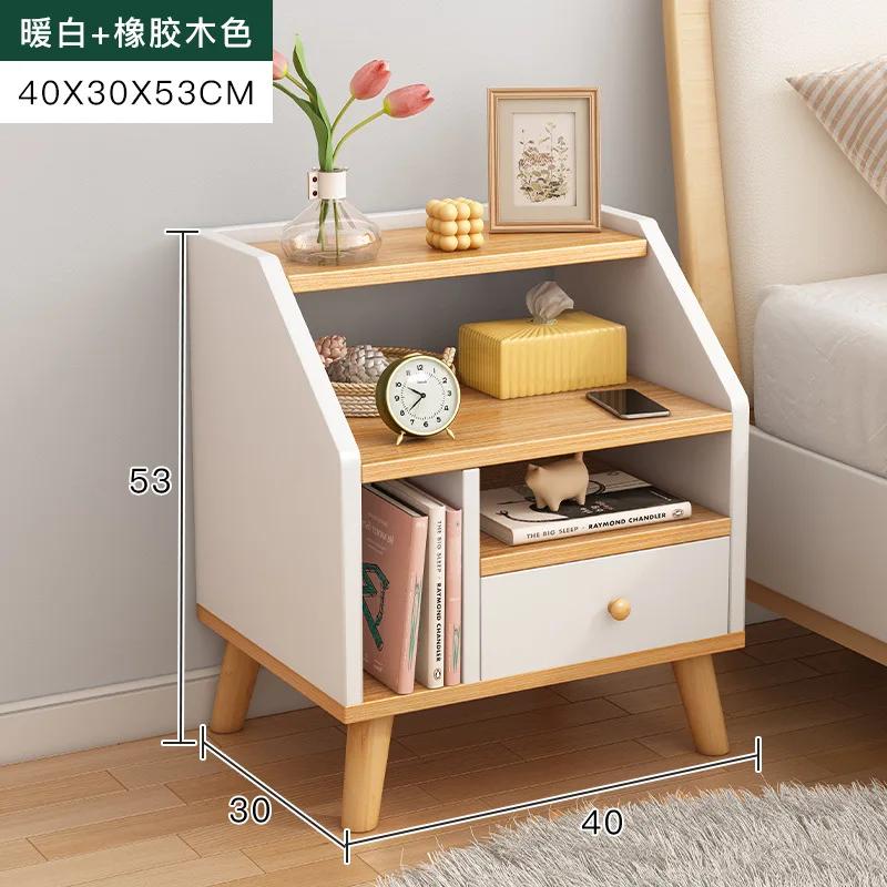 Kleine Komplette Nachttische Stumm Einzigartig Modul Nachttisch Nordisch Wand-Beistelltisch