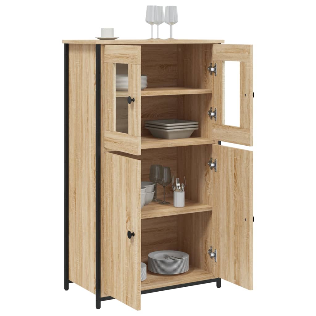 Highboard Sonoma Oak 62 x 32 x 106.5 cm Particleboard