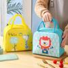 Household Insulated Cartoon Pattern Bento Bag For Students To Bring Food To Work, Lunch Bag Ice Pack, Hand-Held Lunch Box Bag