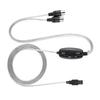 MIDI to USB Cable Converter MIDI Interface Adapter Cord Keyboard Music Editing Line