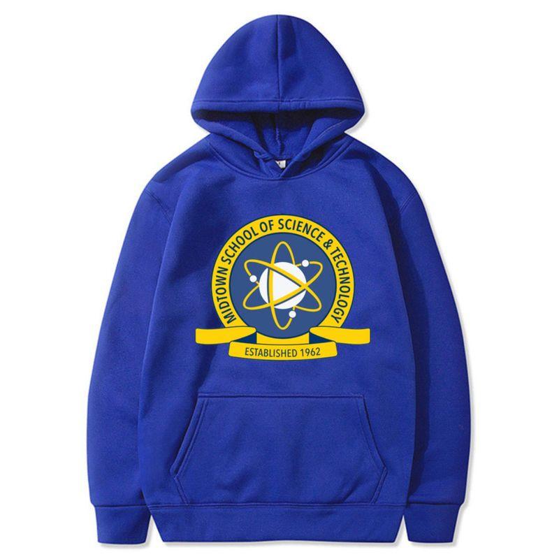 

Printed Pullover Hooded Men s Sweater 3XL Print Pullover Hood Men s Sweater Blue XL(XL)