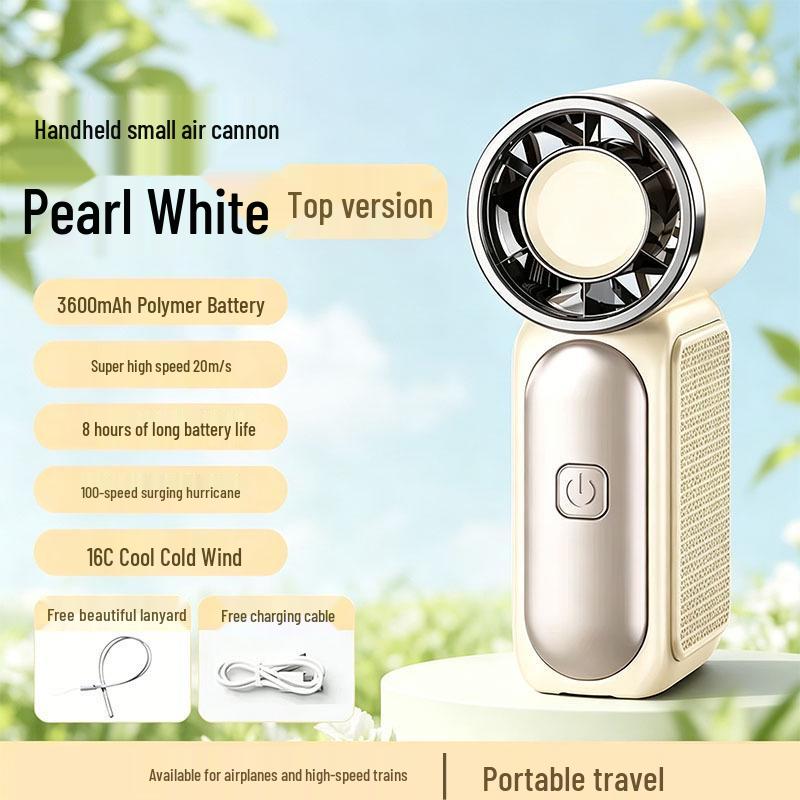 2026 Mini High-Speed Turbo USB Handheld Fan - Portable Pocket Size for Students, Outdoor, Desktop Use 2026 New Model