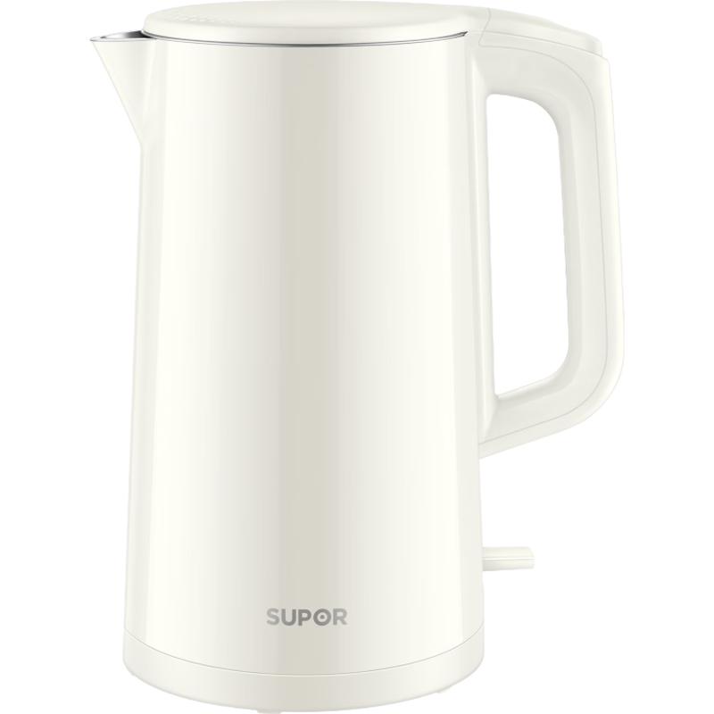 Supor 2L 316L Stainless Steel Electric Kettle CN plug (adapter included)
