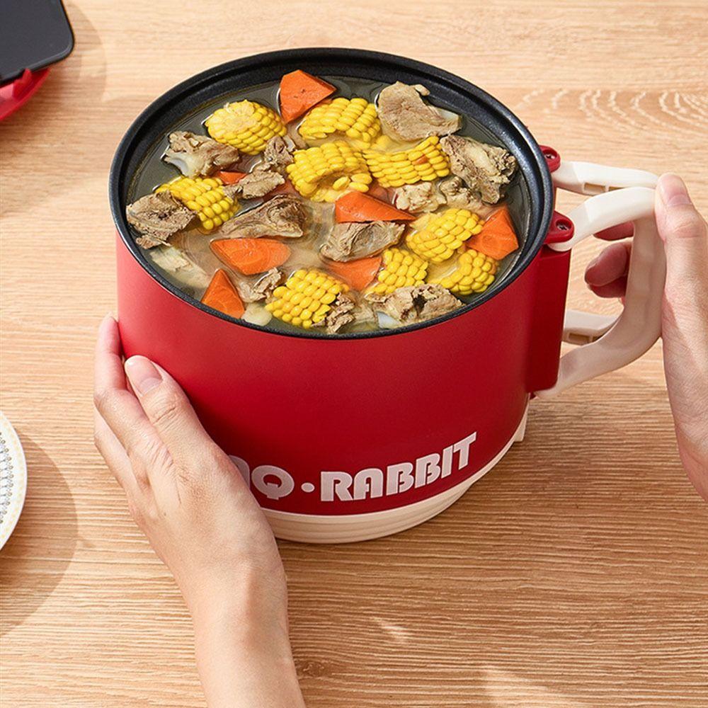 with Folding Handle Multi Cooking Pot Hot Pot Electric Rice Cooker Foldable Electric Cooker Pasta