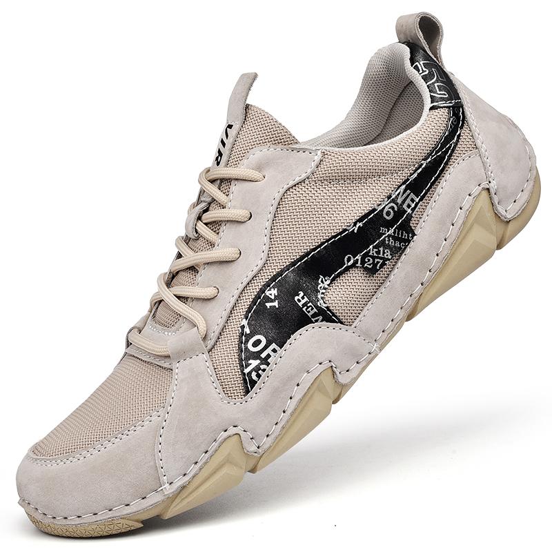 

Дышащая повседневная обувь из натуральной кожи, мужские лоферы, удобная обувь для вождения, мокасины, мужская обувь на плоской подошве