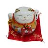 Ceramic Money Cat Moving Hand – Gold On Cushion