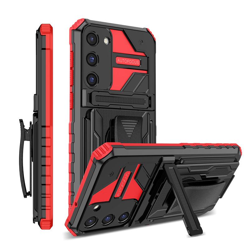 Suitable for Samsung S25 Ultra King Kong Back Clip Mobile Case Samsung Note 20 Invisible Bracket Protection Case