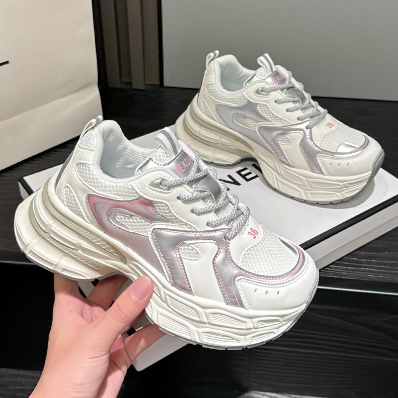 Ins neue Vater-Schuhe Herbst Student Lauf Sport Plateau Absatzsteigerung Freizeit Straßen-Schuhe