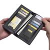Men's Ultra-Thin Leather Card Holder & Wallet - Korean Style