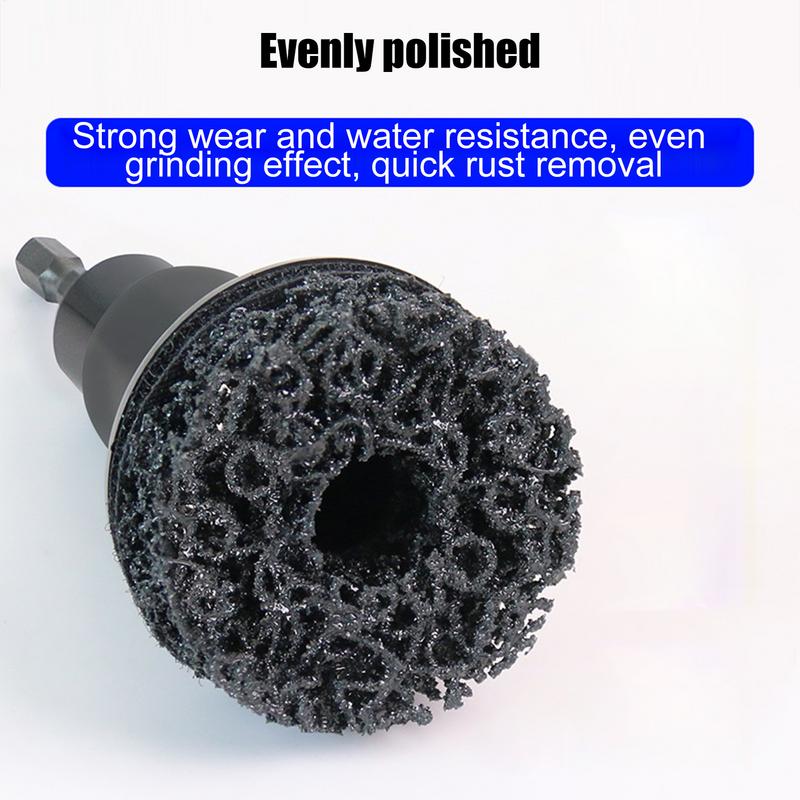 Automobile Wheel Hub Axle Head Brake Disc Grinding Head Rust Removal Maintenance Tool Stud Removal Tool Rust Remover Cleaner Kit