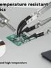 NEWACALOX Magnetic Soldering Third Helping Hand Flexible Stainless Steel/Ceramics Tweezers PCB Holder Welding Positioner Tool