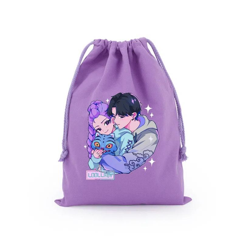 High-Quality Huntress High-Quality Group High-Quality Cartoon High-Quality Canvas High-Quality Drawstring High-Quality Bag, High-Quality Travel