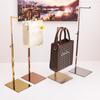 Stainless Steel Purse Holder Convenient Handbag Holder Organizer Handbag Display Stand  Desktop