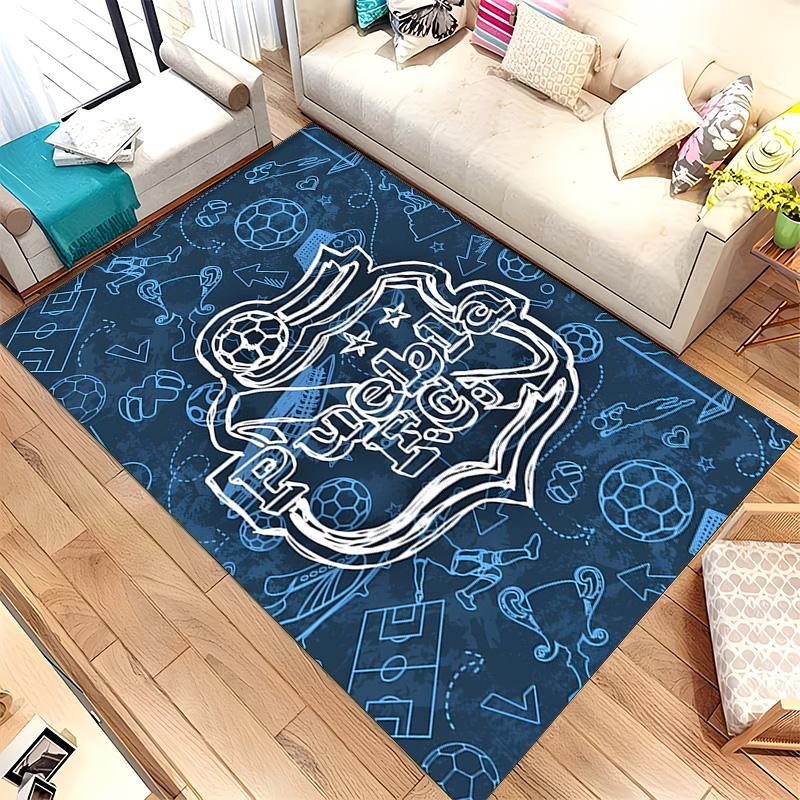 Puebla FC (5) Rug Suitable For Living Rooms Bedrooms Computer Rooms Dining Areas And Placement Under Tables And Chairs Also An Ideal Choice For Office