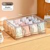 Stackable Multi-Layer Underwear and Medicine Organizer Box - Transparent, Multi-Purpose Storage.