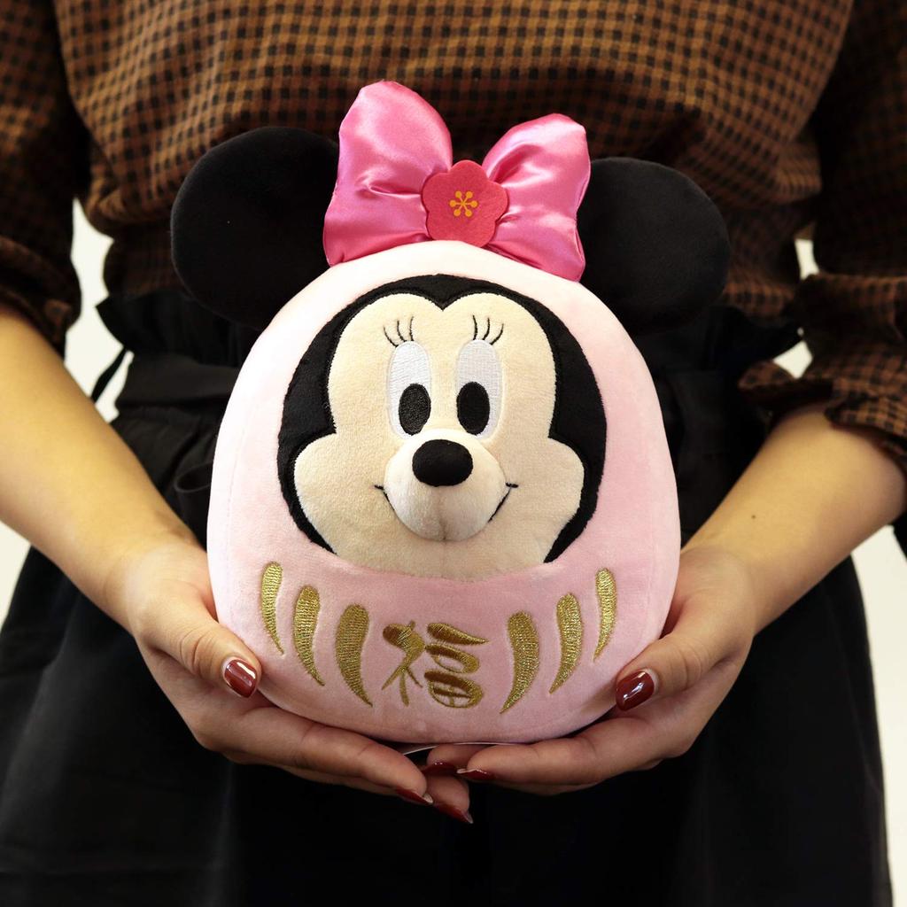 Yoshitoku Minnie Daruma Plush Toy 182581