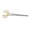 TC Head Orthodontic Forcep Gold Handle Anterior Teeth Bracket  Dental Instrument