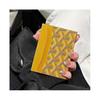 (giallo) Dimensioni Pelle di Mucca Elegante Porta Carte Piccolo Stile Porta Carte Moda A