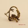 Brass Four Great Divine Beasts Home Decor: Azure Dragon, White Tiger, Vermilion Bird, Black Tortoise