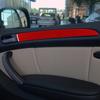 4PCS Door Inner Handle Panel Cover Trim Carbon Fiber Auto Decoration Stickers For BMW X5 E70 2006-2013 Car Interior Accessories