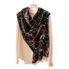 New Spring and Autumn Printed Ethnic Style Scarf Imitation Cashmere Warm Large Shawl  Fashionable and High End Scarf