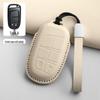 Leather Car Key Holder for Jeep Compass and Dodge Renegade