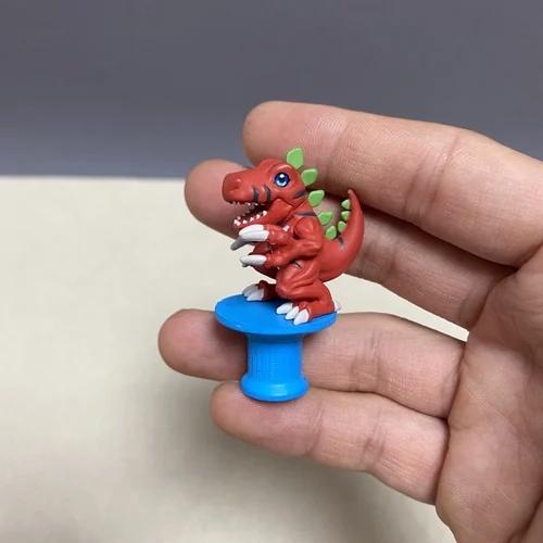 Genuine Scale Model Digimon Adventure Greymon Agumon Gabumon Anime Model Action Figure Toys