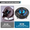 GZYF Motorcycle Keyless Fuel Tank Cap Tank Cover Tank Lock Durable Aluminum Custom Dress